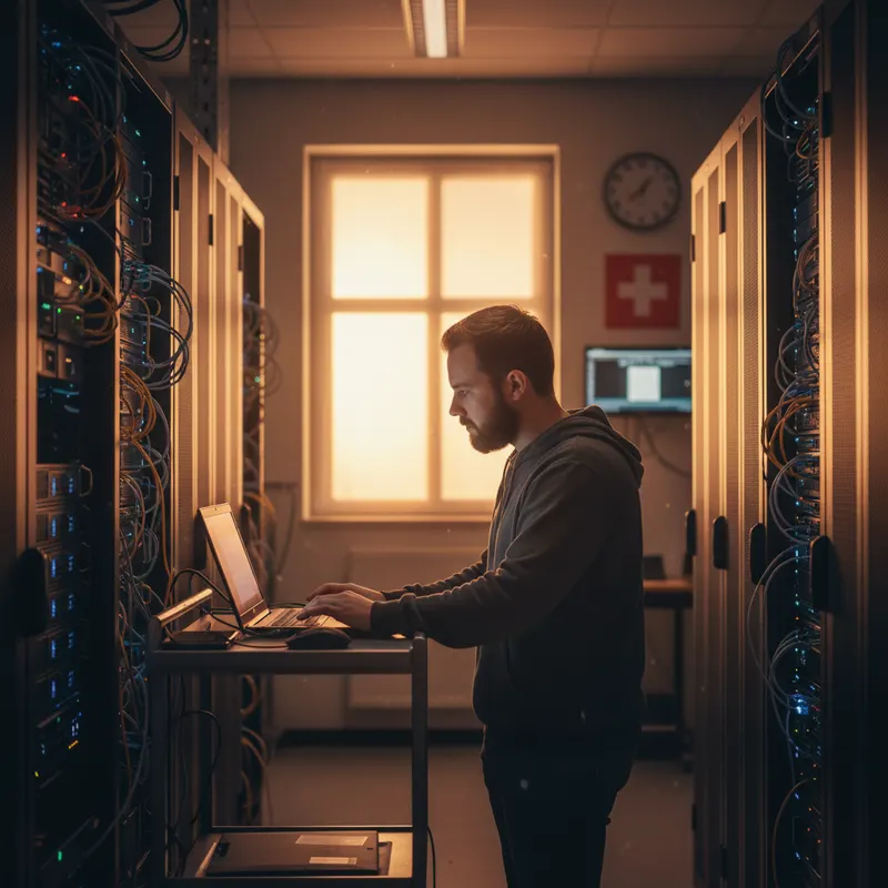 hébergement web en Suisse — données